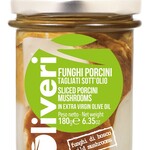 Great Ciao Funghi Sott'Olio - Sliced Porcini Mushrooms in Extra Virgin Olive Oil (180 gr)