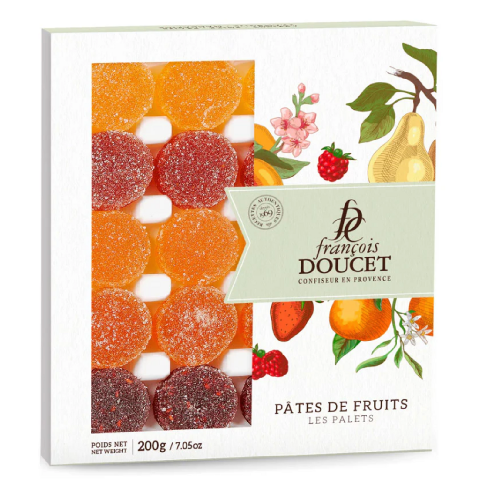 Great Ciao Pâtes de Fruits Gift Box: Apricot, Tangerine, Pear, Raspberry, Strawberry (200 gr)