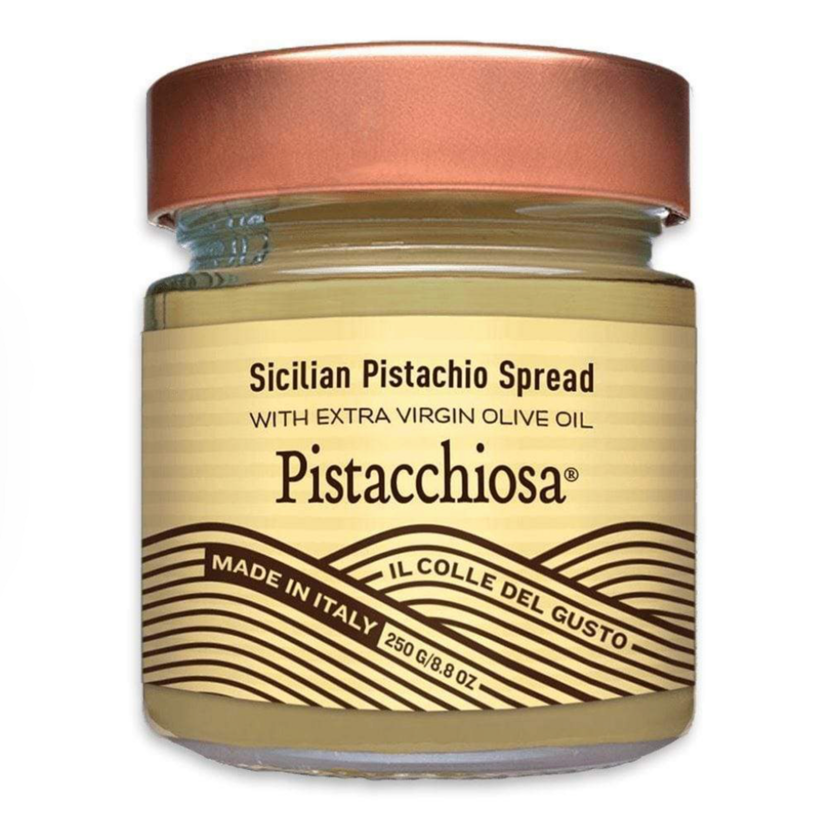 Great Ciao Pistacchiosa—Sicilian Pistachio Spread (250 gr)