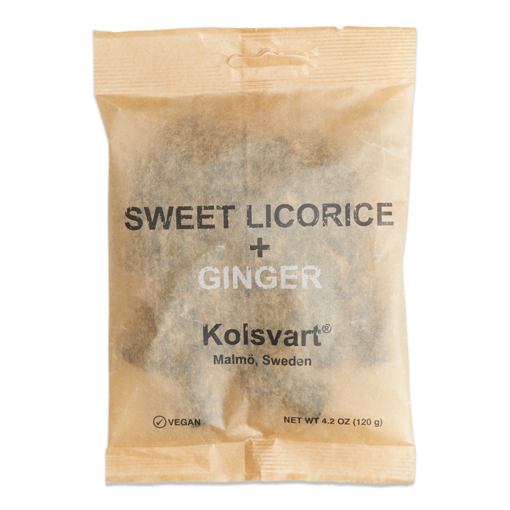 Great Ciao KOLSVART Sweet Licorice with Ginger, 4.2 oz