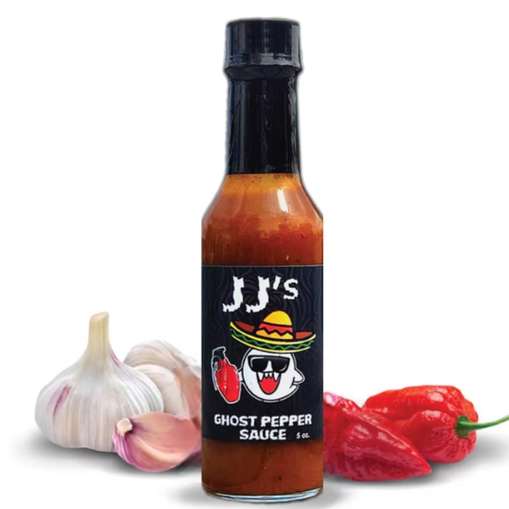 JJ's Hot Sauce JJ's Ghost Pepper Hot Sauce - 5 oz | JJ's Hot Sauce