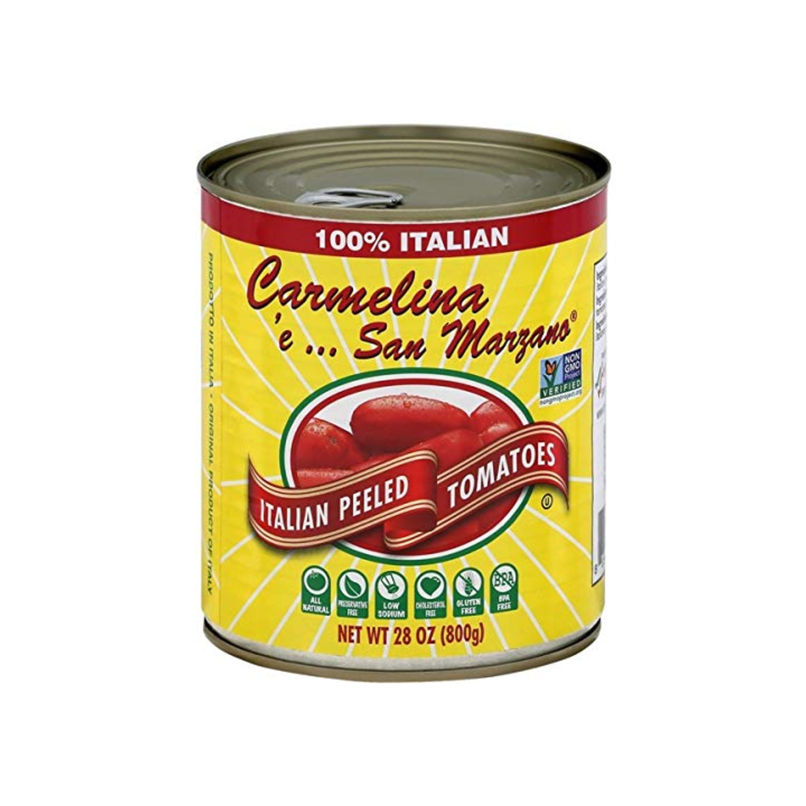 Carmelina Whole Peeled Tomatoes in Puree