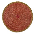 Tag Overstitch Seagrass Placemat Red | Tag