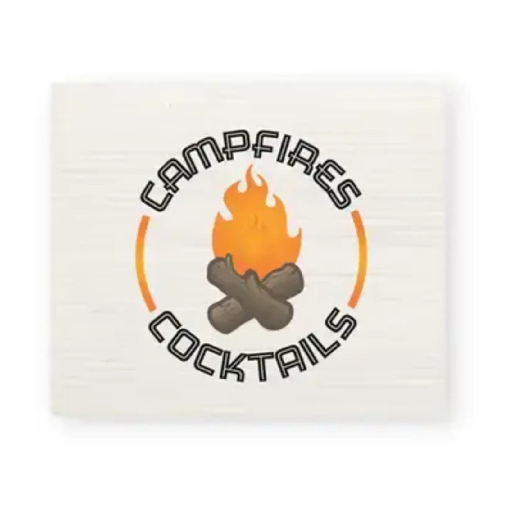 Creative Compass Campfires + Cocktails Swedish Dishcloth | Creative Compass