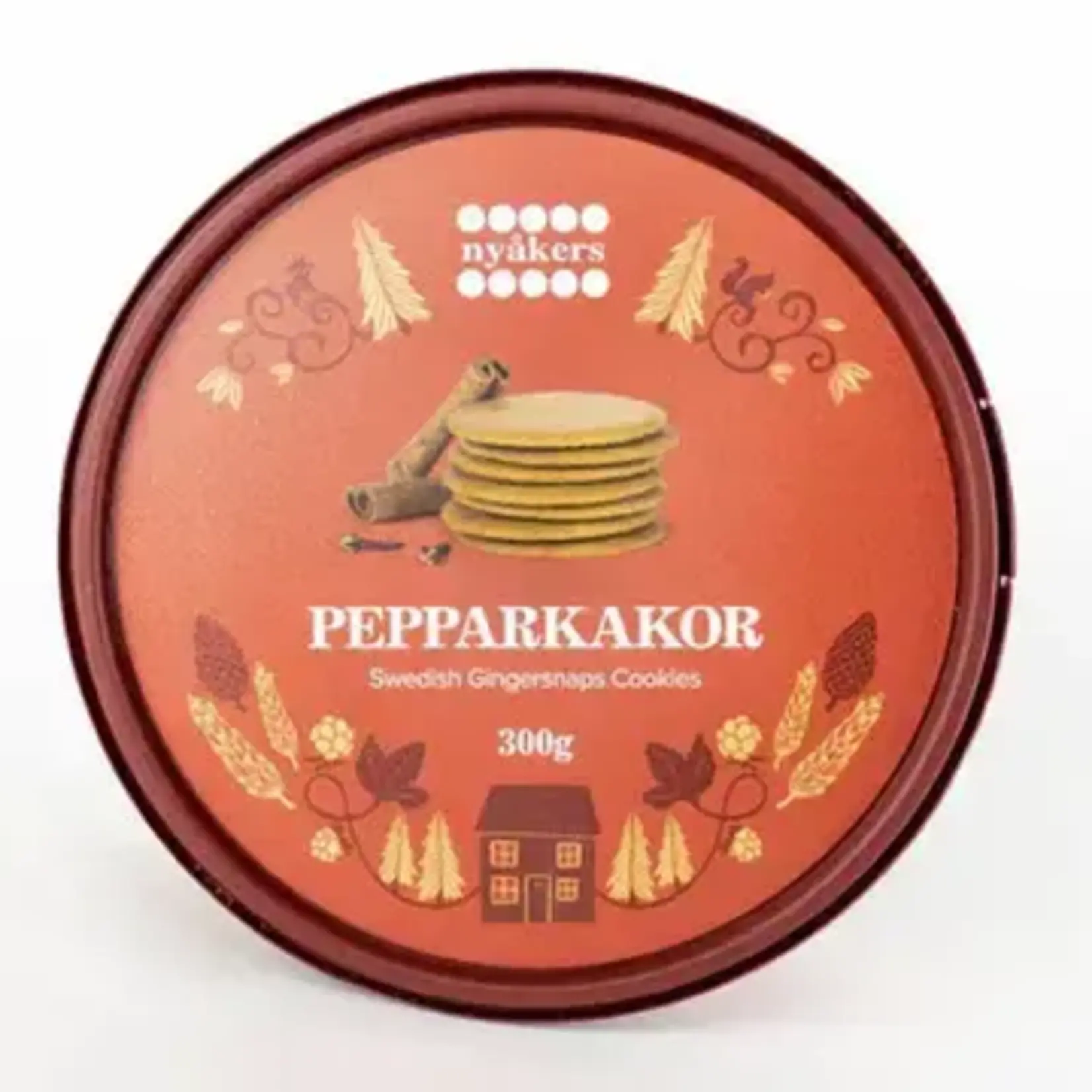 Sweetish Nyakers Original Gingersnaps Red Tub 10.58oz