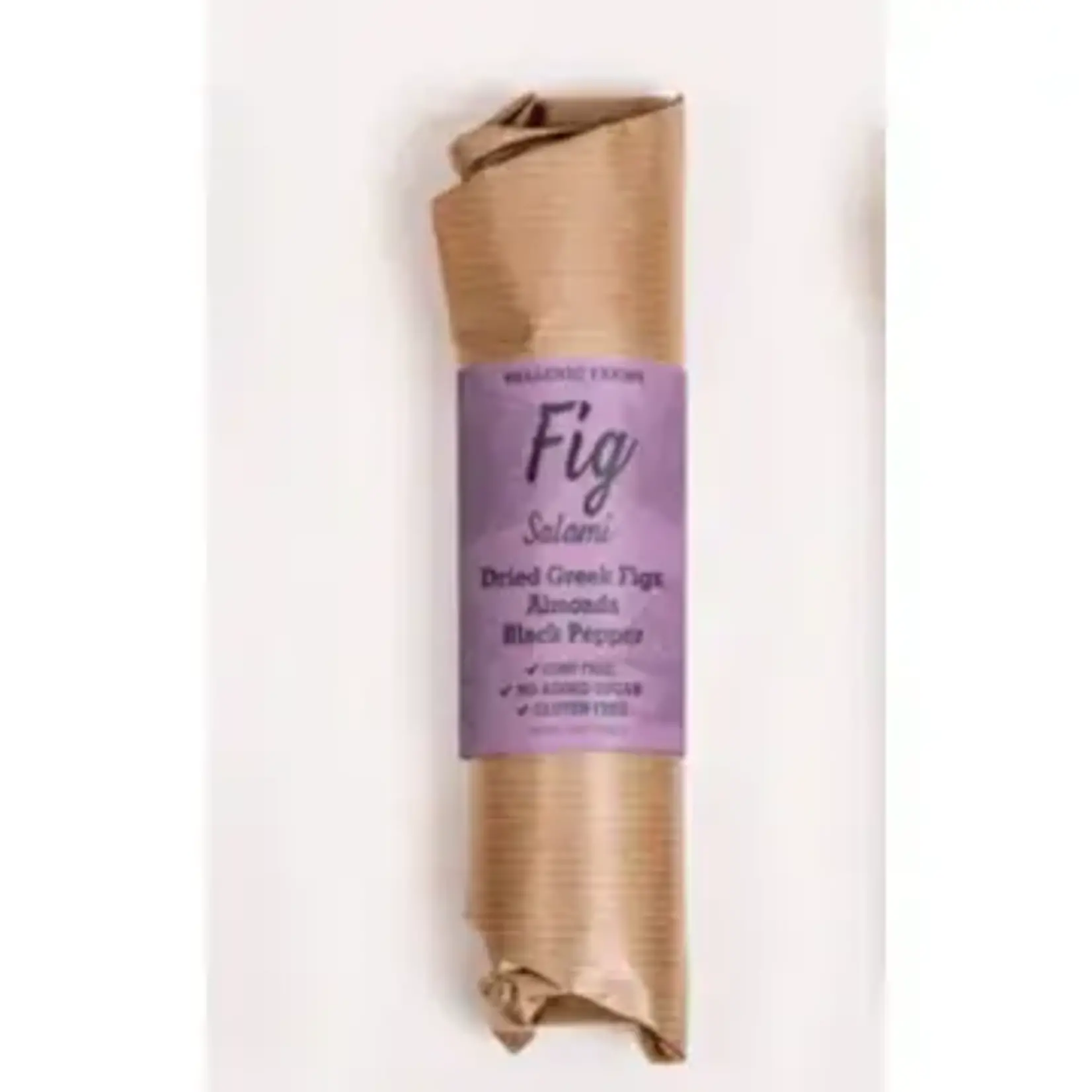 Vegan Fig Salami - Almond & Black Pepper