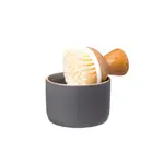 Full Circle Bubble Up Dish Brush Set, Grey | Full Circle
