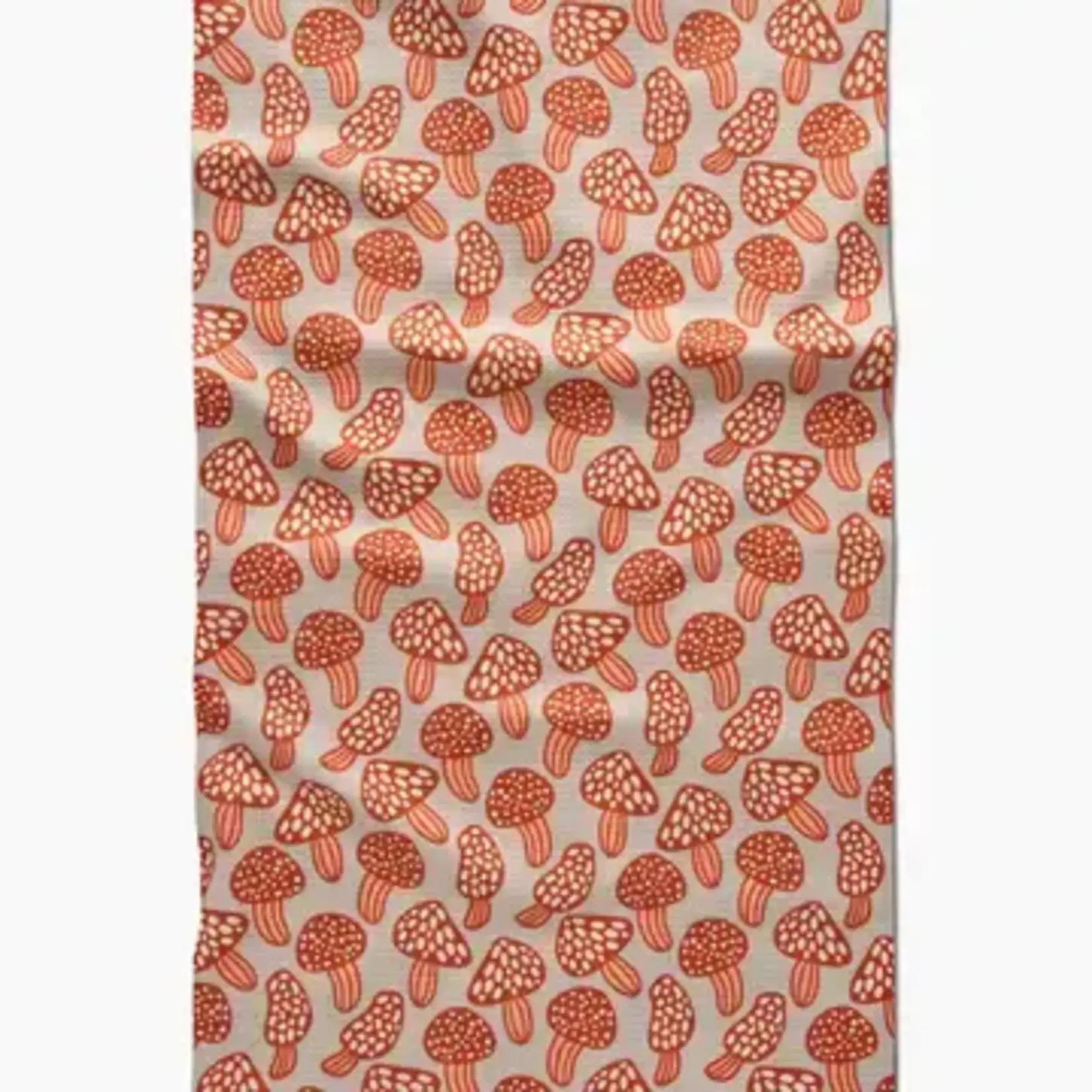 Geometry Many Mushrooms Tea Towel | Geometry