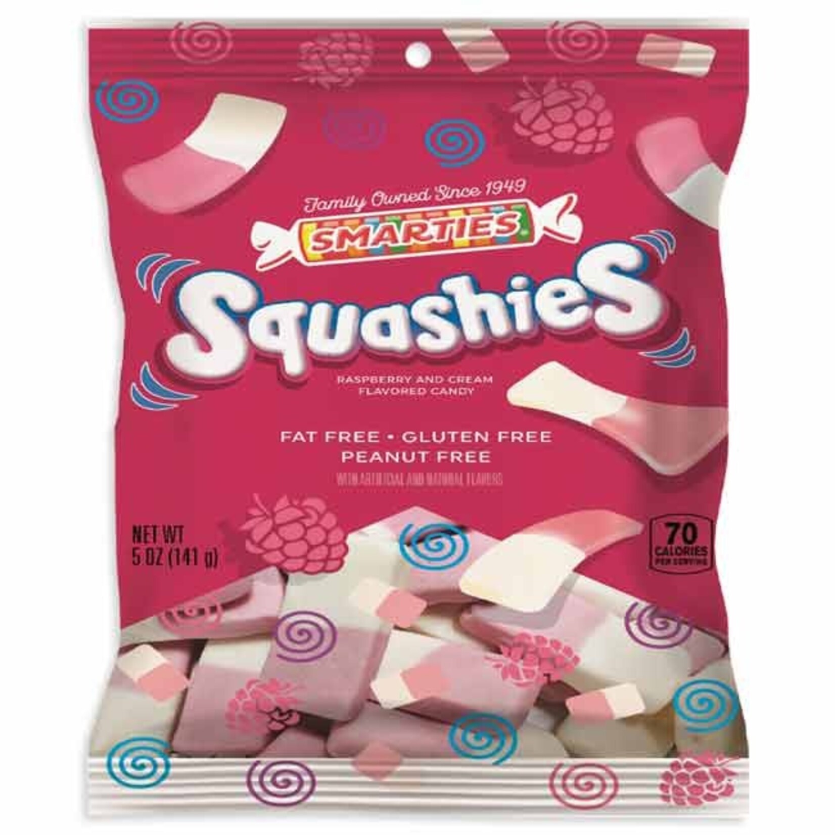 Redstone Candy Smarties Peg Bag - Squashies 5 OZ