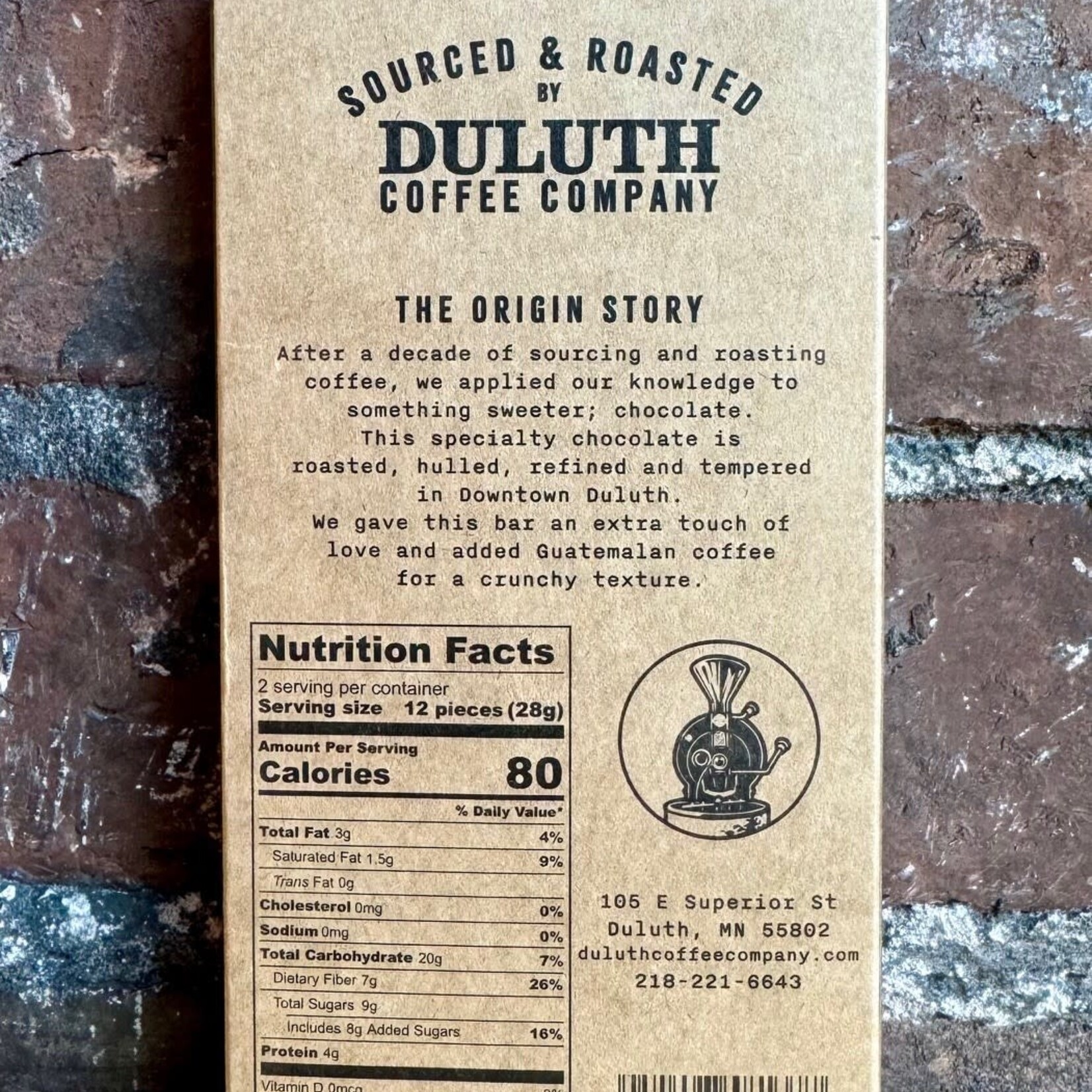 Duluth Coffee Company - Chocolate Crunchy Coffee with Guatemalan Coffee | 70% Guatemalan Cacao | Duluth Coffee Company - Chocolate
