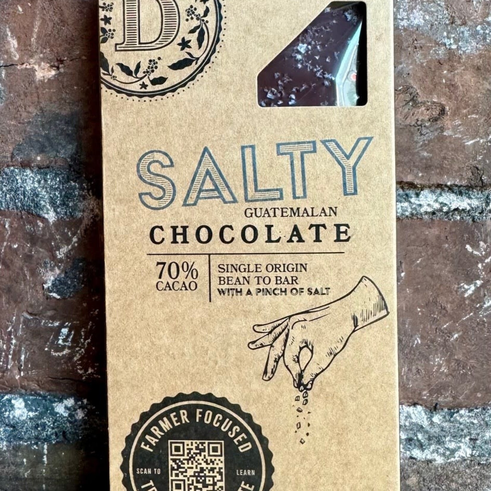 Duluth Coffee Company - Chocolate Salty with maldon sea salt | 70% Guatemalan Cacao | Duluth Coffee Company - Chocolate