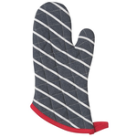 Danica Brands Superior Mitt, Navy Butcher Stripe | Danica Brands