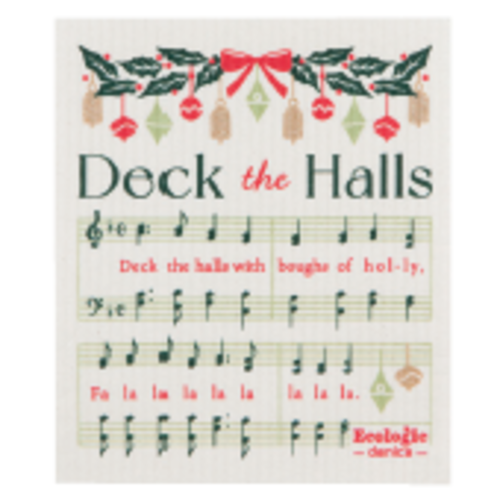 Danica Brands Swedish Dishcloth - Christmas Carol | Danica Brands
