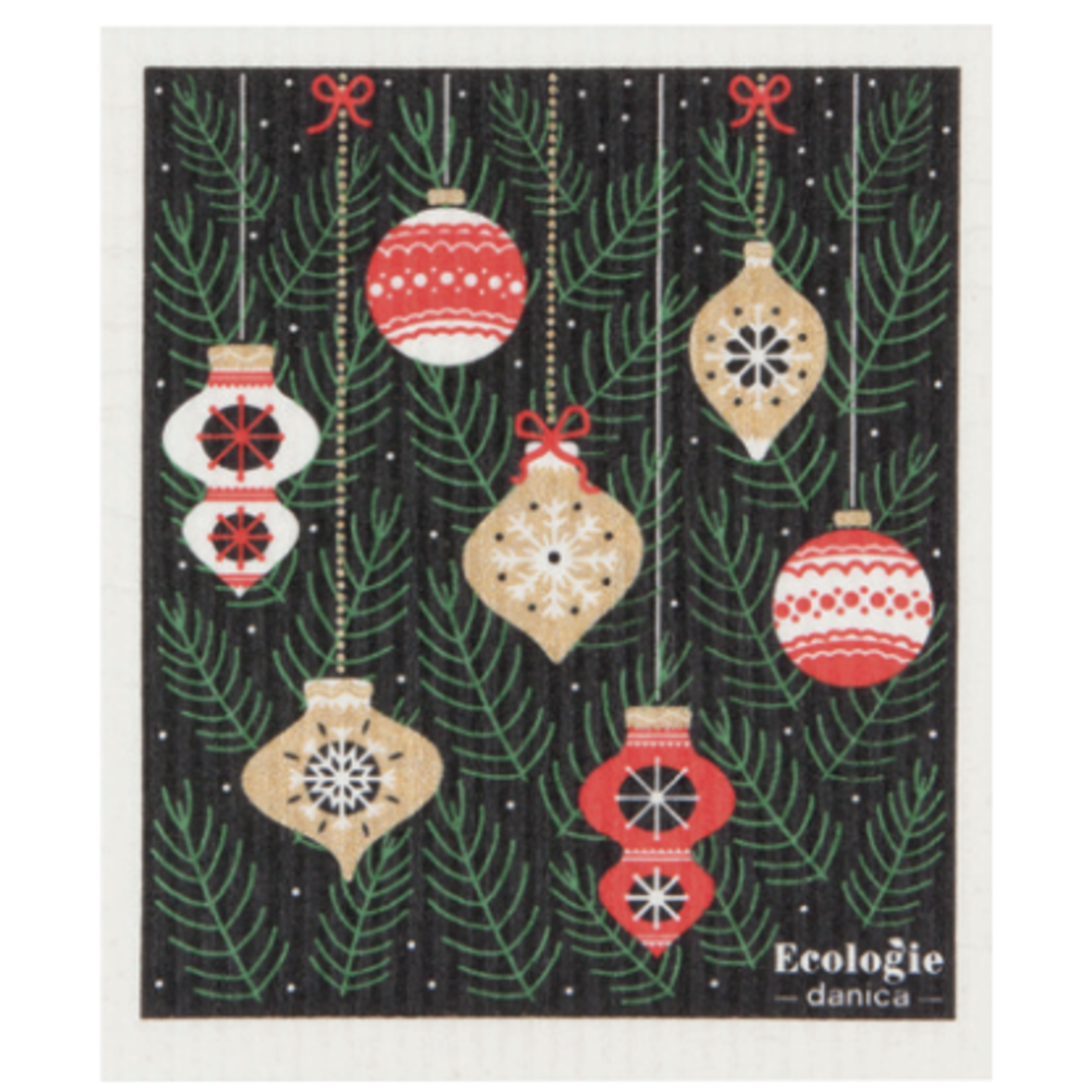 Danica Brands Swedish Dishcloth - Festive Forest | Danica Brands