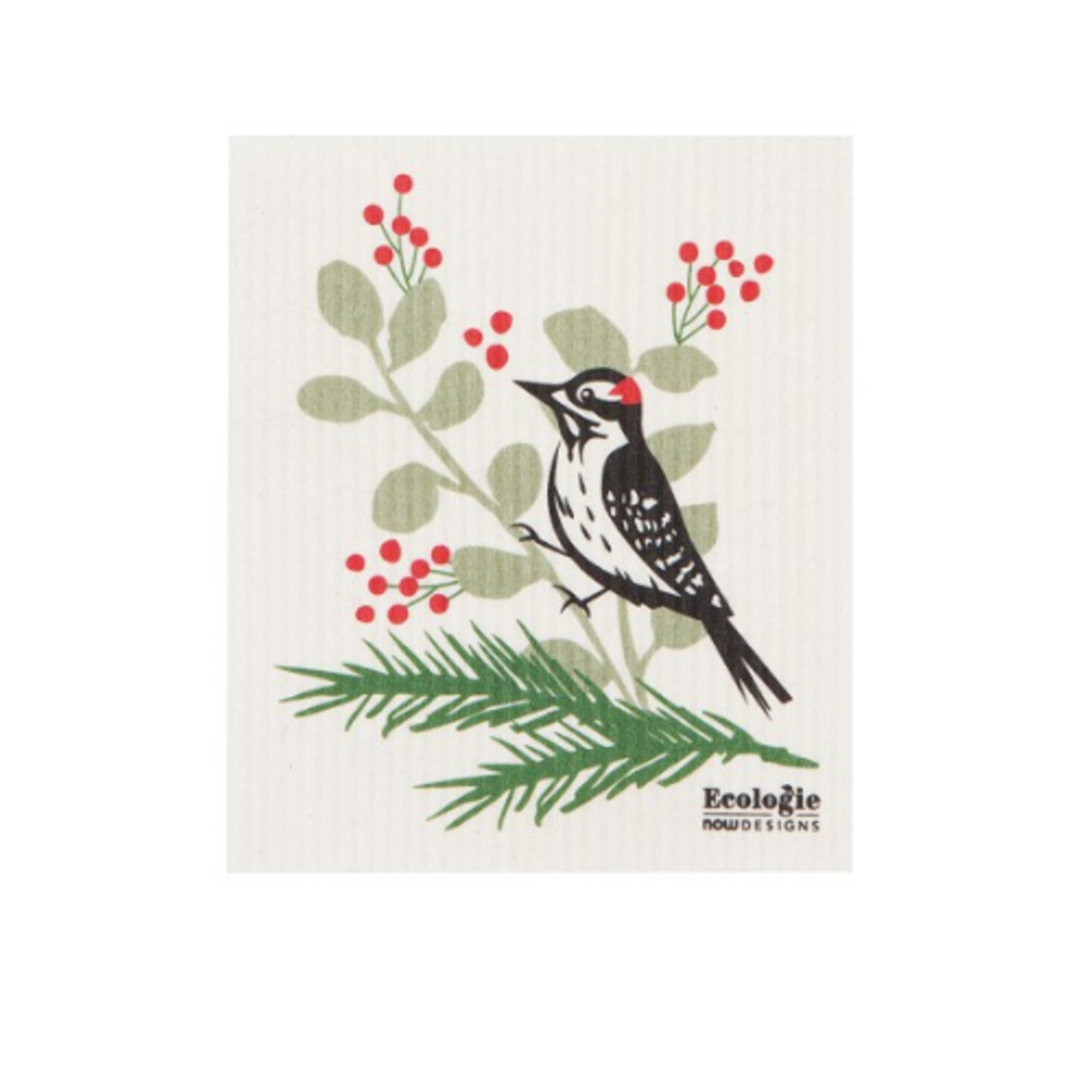 Danica Brands Forest Woodpecker Swedish Dishcloth | Danica Brands