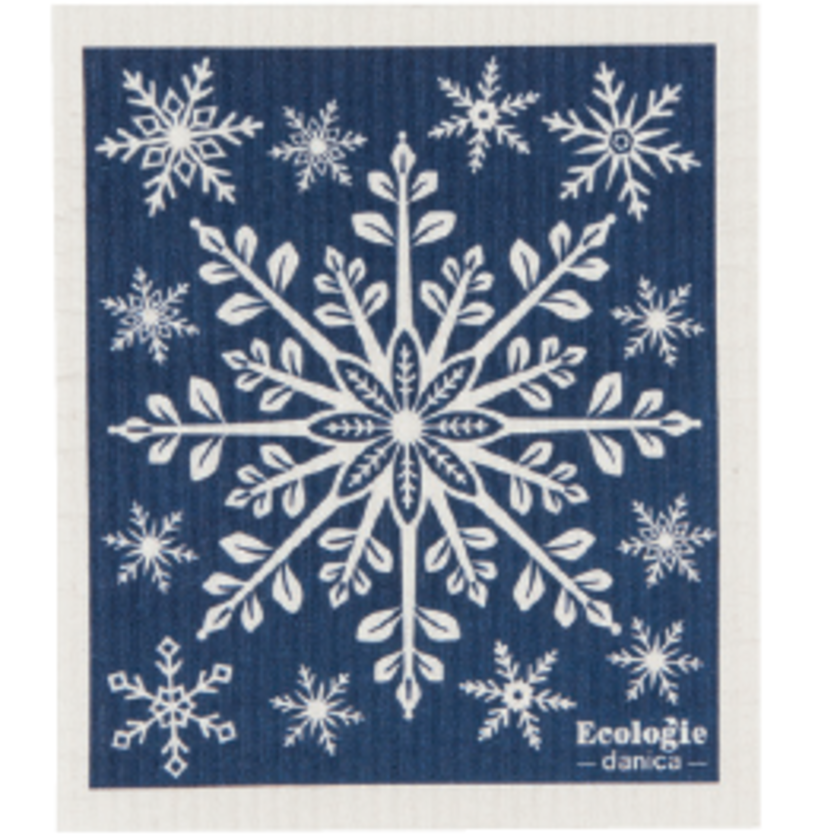 Danica Brands Snowflake Ornament Swedish Dishcloth | Danica Brands