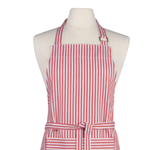 Danica Brands Narrow Red  Stripe Chef Apron | Danica Brands