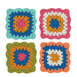 Danica Brands Coaster Set/4, Crochet - Loop de Loop | Danica Brands