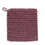 Danica Brands Pot Holder - Knit Ash Plum | Danica Brands