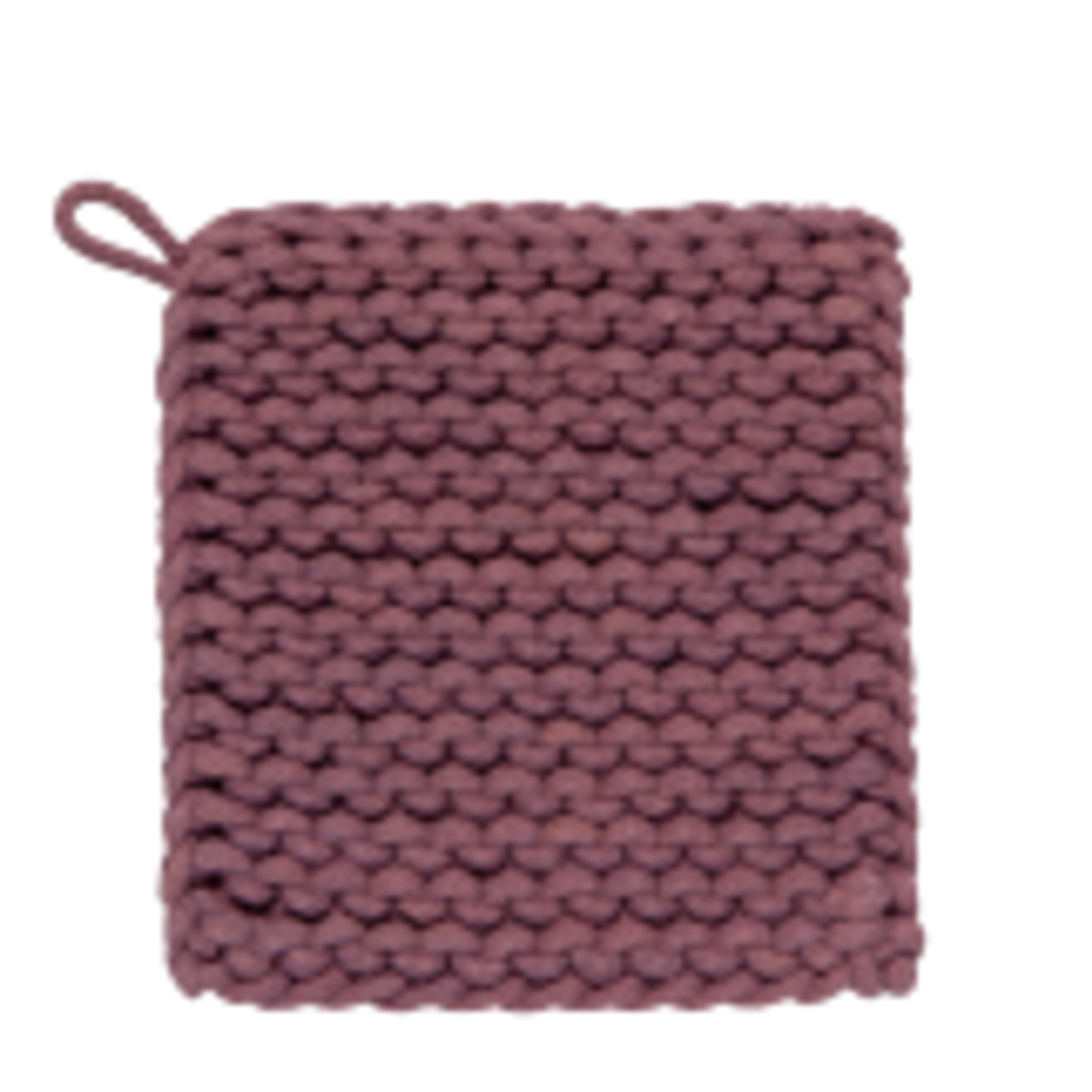 Danica Brands Pot Holder - Knit Ash Plum | Danica Brands