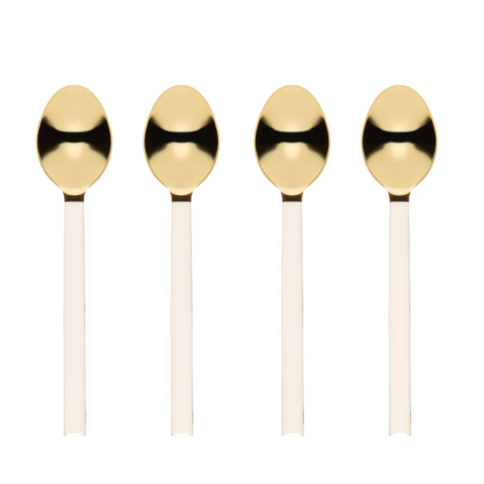 Danica Brands Set/4 Dessert Spoon IvoryGold | Danica Brands