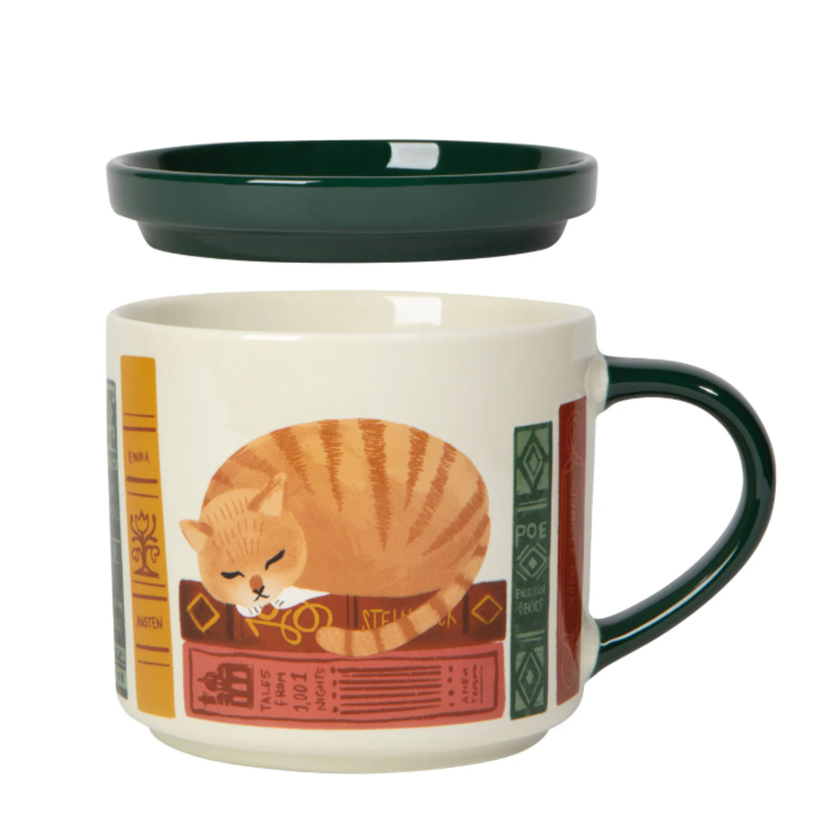 Danica Brands Mug Lidded Book Club | Danica Brands