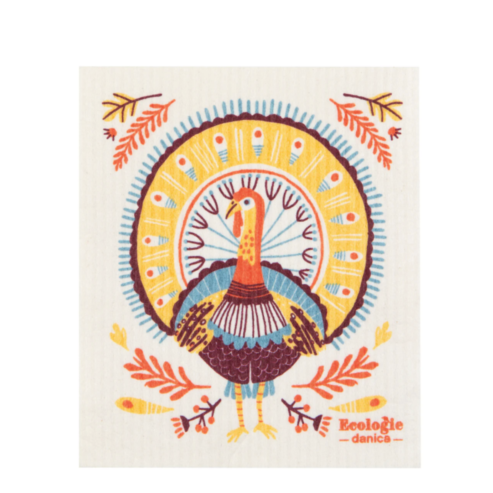 Danica Brands Autumn Plenty Thanksgiving Swedish Dishcloth | Danica Brands