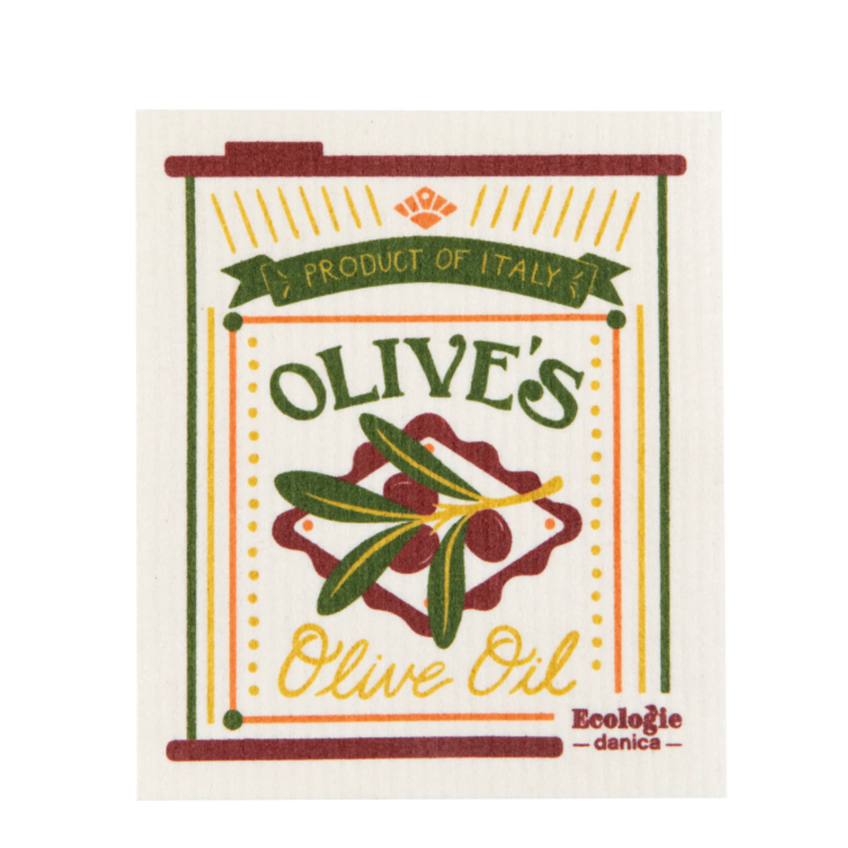 Danica Brands Swedish Dishcloth - Olive Oil | Danica Brands