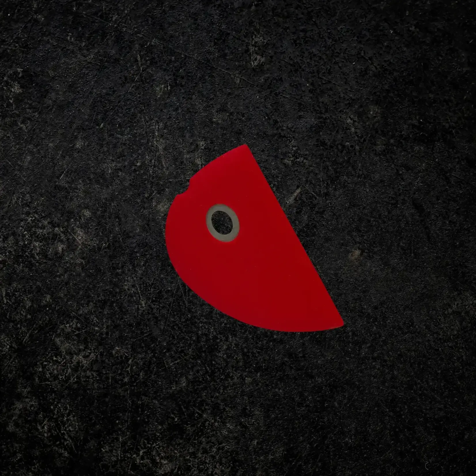 Messermeister Mini Red Silicone Bowl Scraper | Messermeister