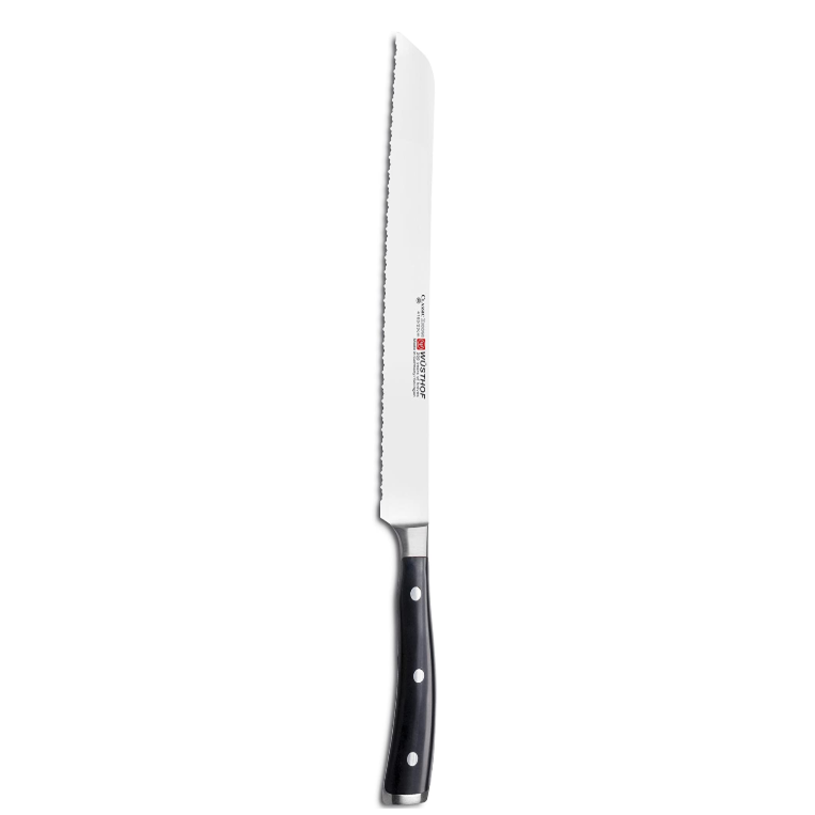 Wusthof Classic Ikon 9" Double-Serrated Bread Knife | Wusthof