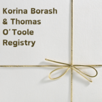 Korina Borash Thomas O’Toole Registry
