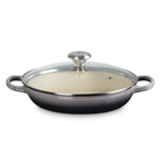 Le Creuset Signature Round Braiser Glass Lid 2.25 Qt Oyster Sig Ss | Le Creuset