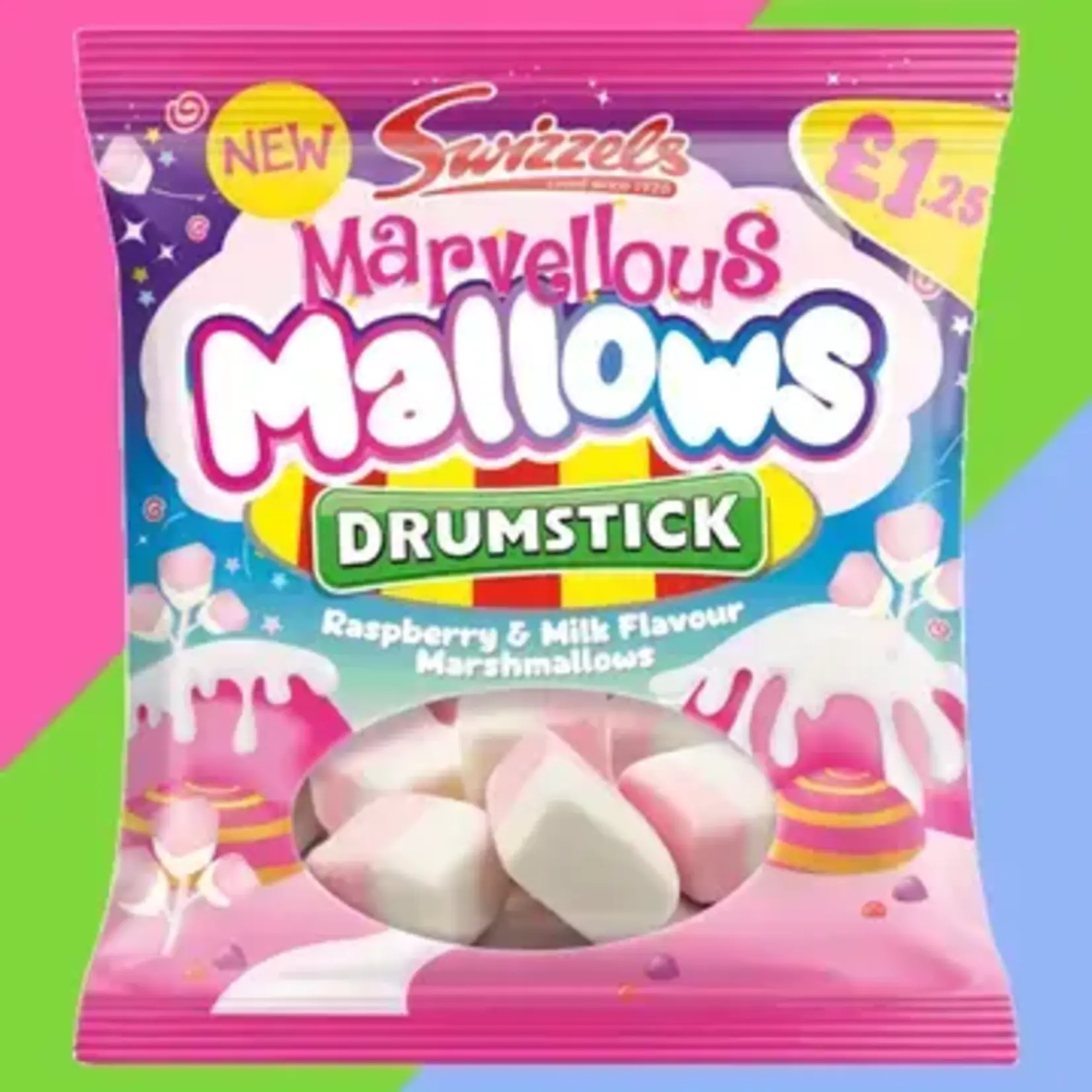 Gaffney's Sweets & Treats Wholesale Swizzels Marvellous Mallows Bag