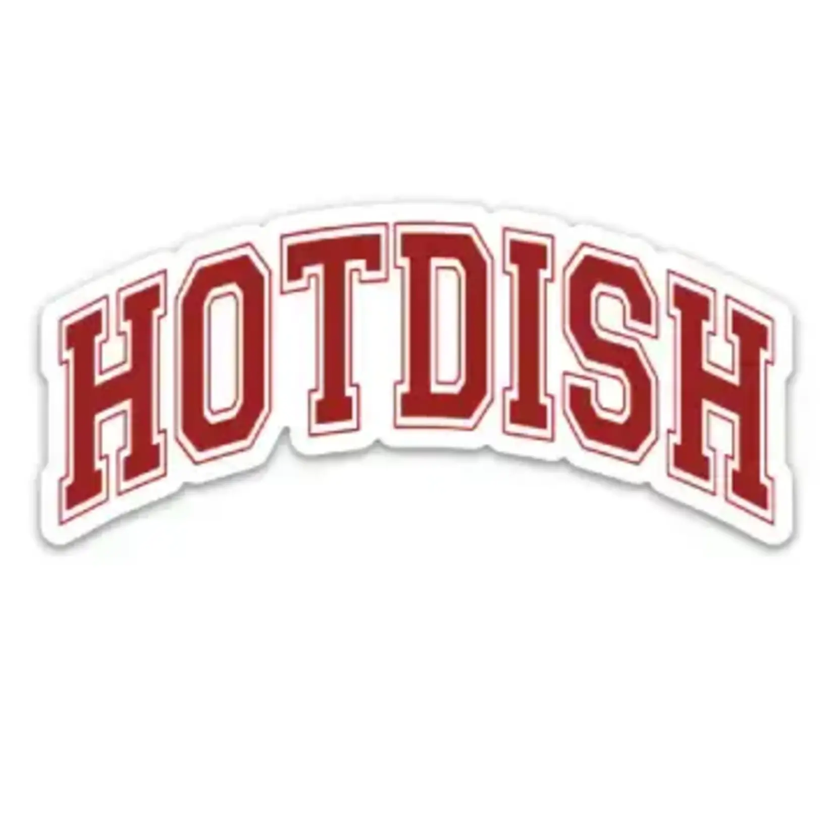 Minnesota Awesome University Hotdish Vinyl Sticker | Minnesota Awesome