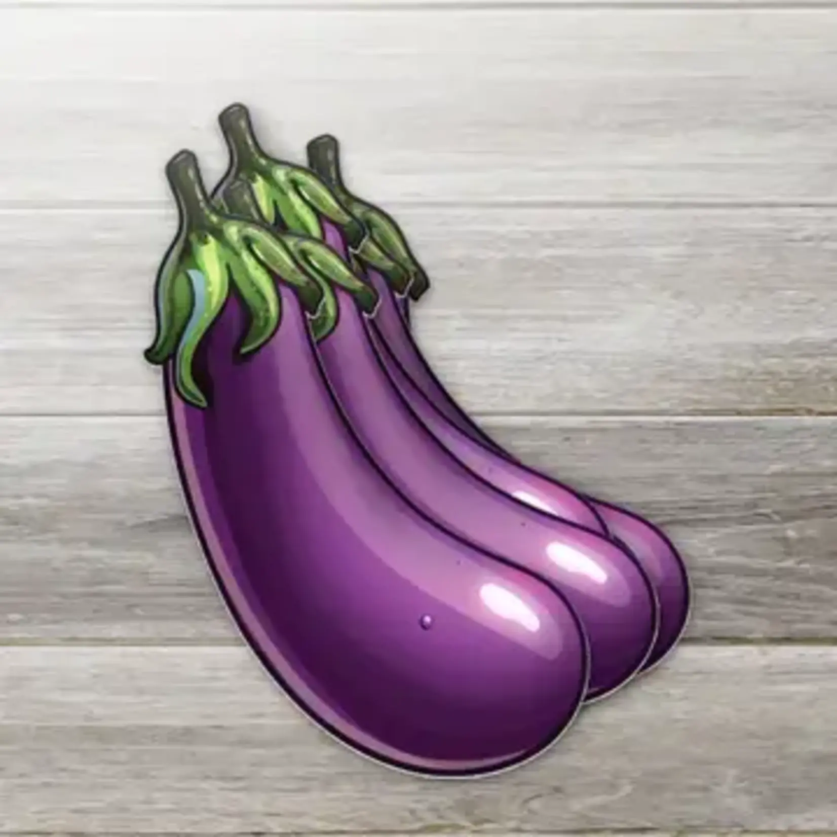 Ozark Sticker Company Eggplant Emoji | Ozark Sticker Company