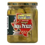 KeHE Distributors, LLC Talk O' Texas Okra Hot, 16 OZ