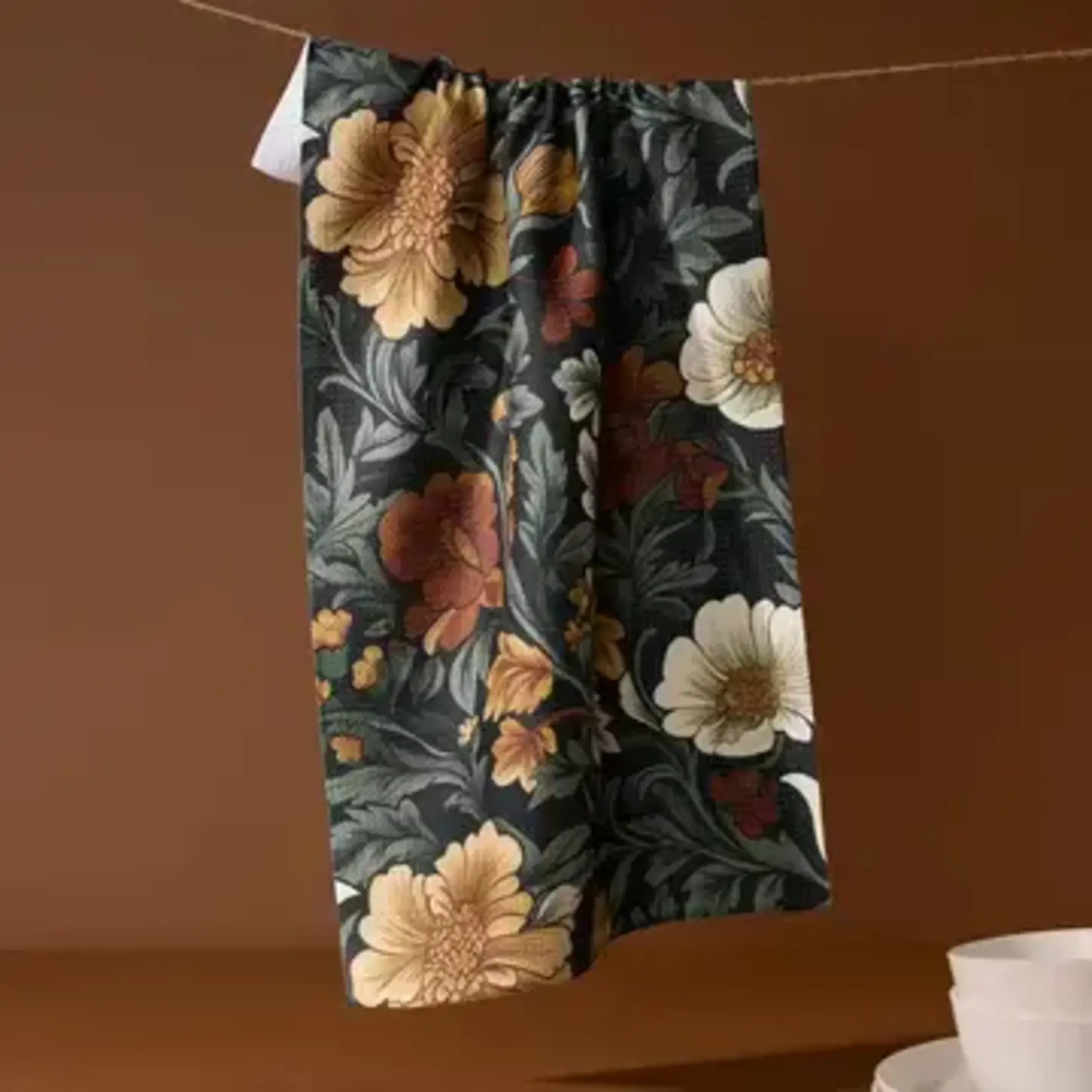 Geometry Classic Floral Tea Towel | Geometry