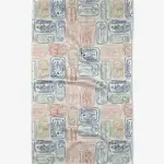 Geometry Tinned Sardines Tea Towel