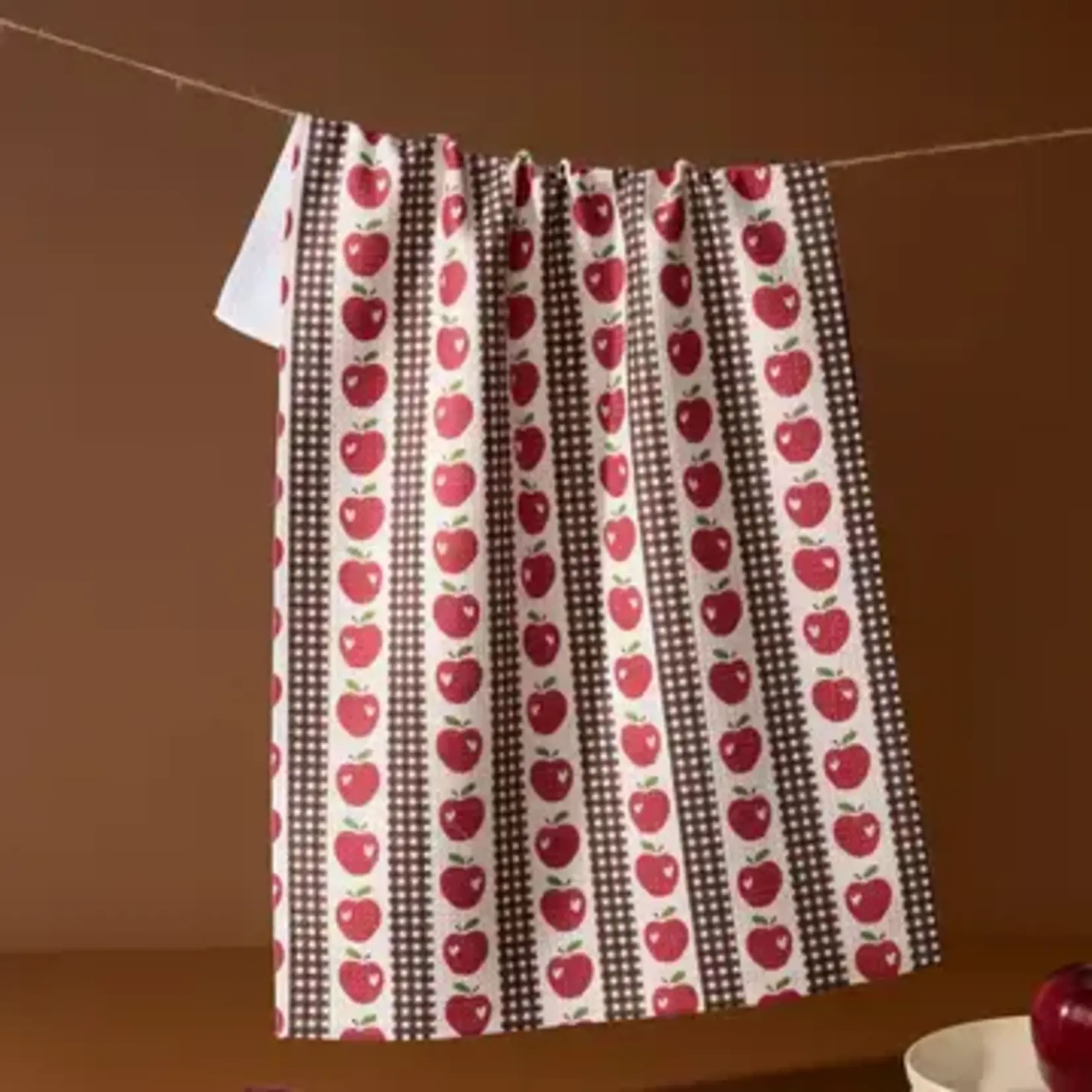 Geometry Apple Picking Day Tea Towel | Geometry