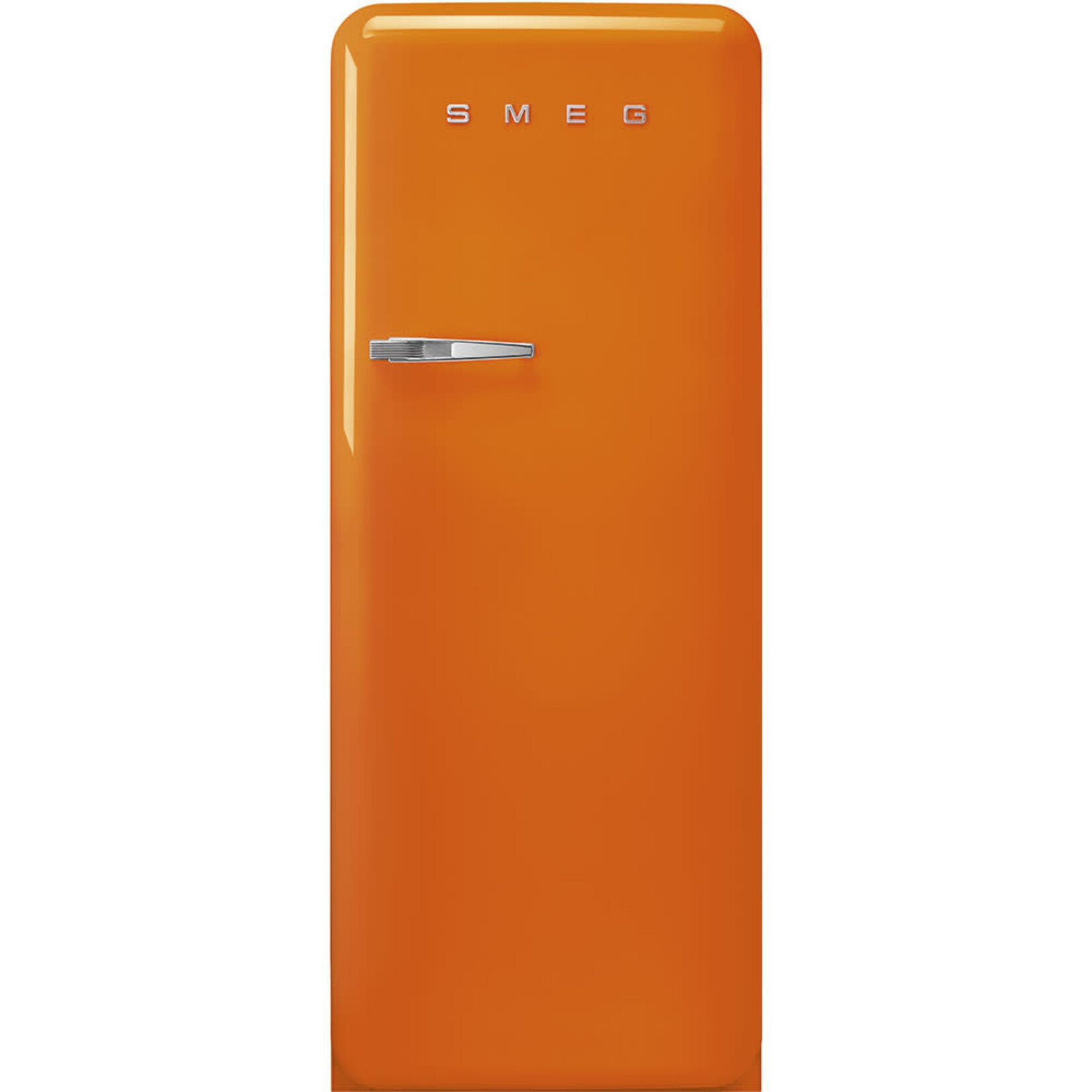 Smeg Retro Refrigerator | Orange | Right Hinge | FAB28 | Smeg