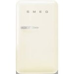 Smeg Retro Mini Fridge w /Int FZ | Cream | Right Hinge | FAB10 | Smeg