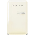 Smeg Retro Mini Fridge w /Int FZ | Cream | Left Hinge | FAB10 | Smeg