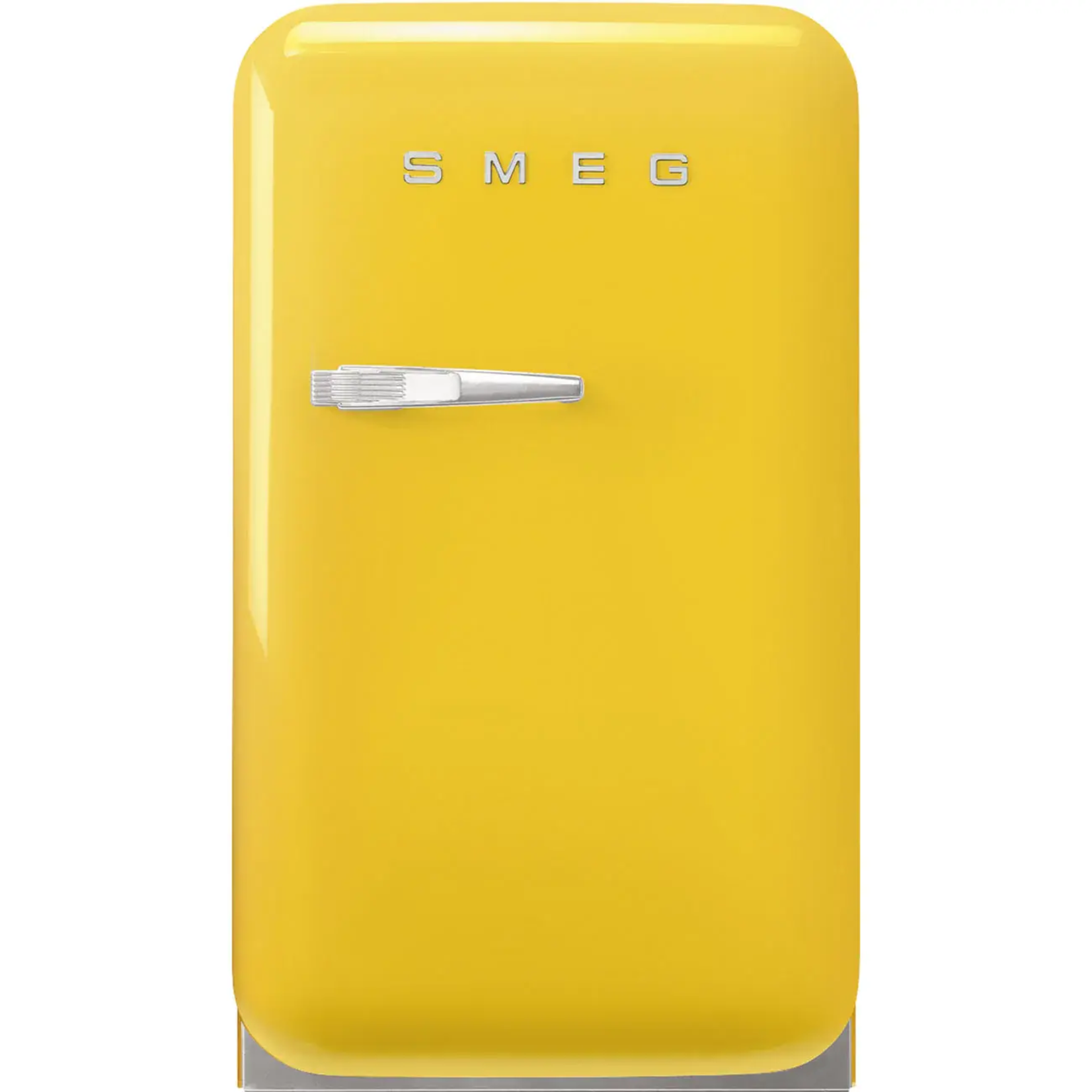 Smeg Retro Mini Cooler | Yellow | Right Hinge | FAB5 | Smeg