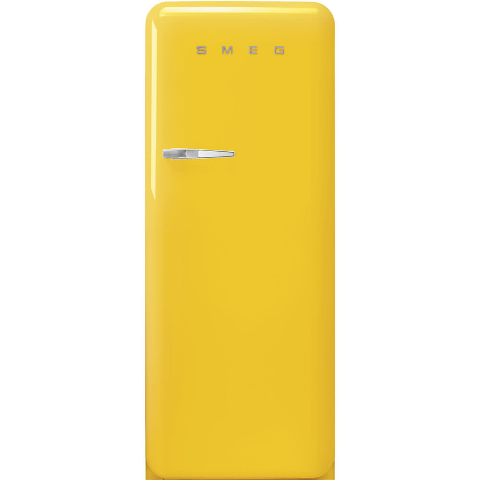 Smeg Retro Refrigerator | Yellow | Right Hinge | FAB28 | Smeg