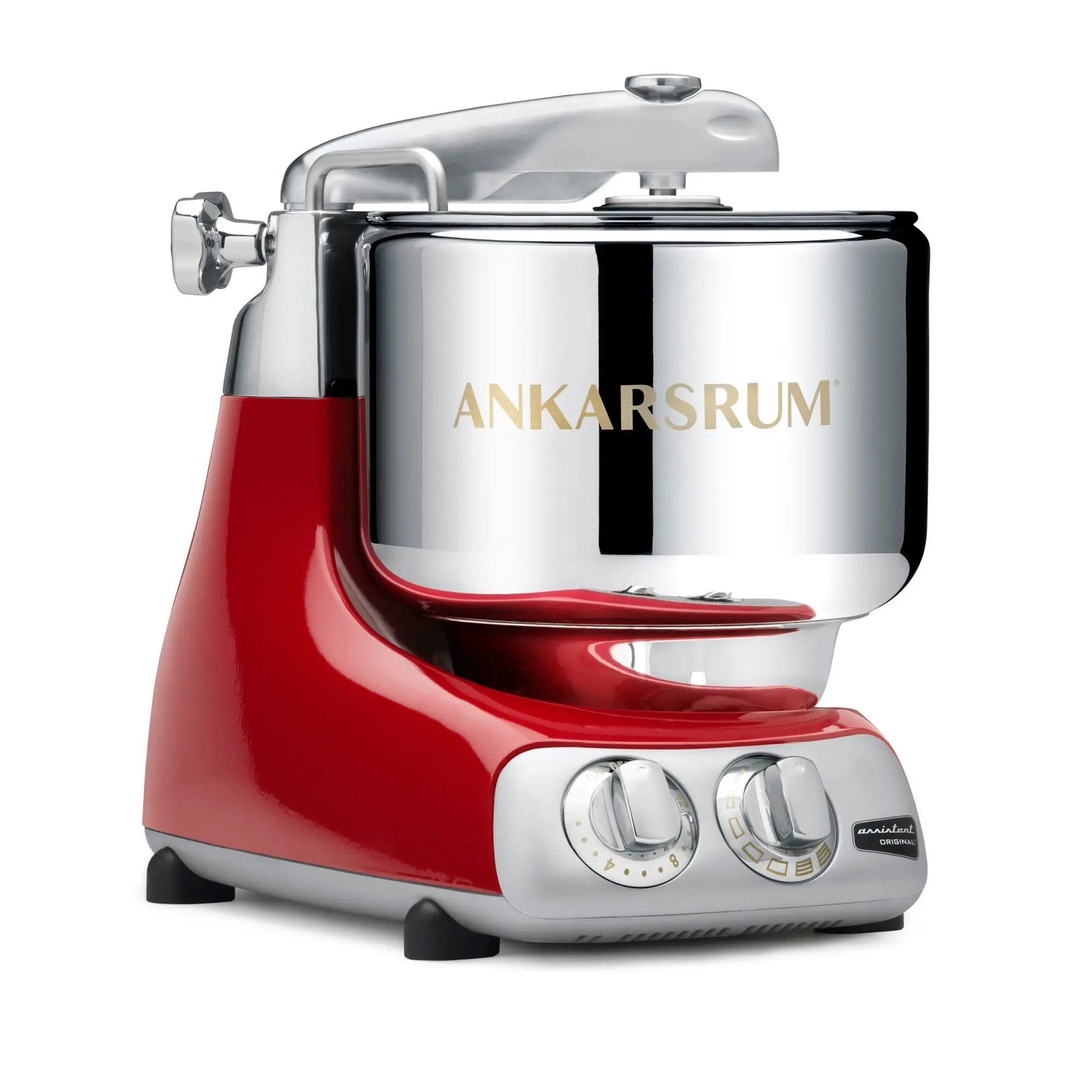 Ankarsrum Original Kitchen Machine Basic Package - Red Metallic Gloss ...