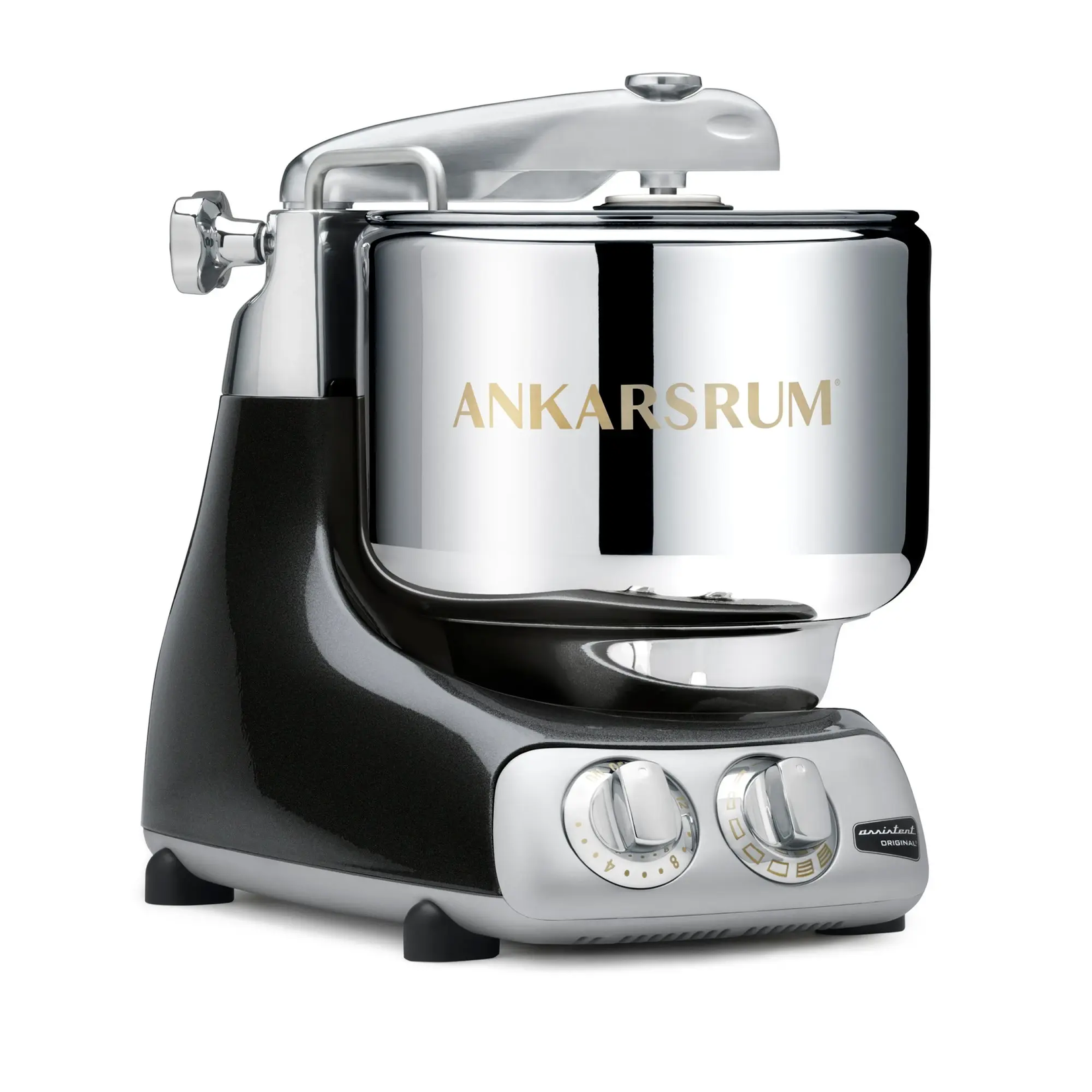 Ankarsrum Original Kitchen Machine Basic Package - Black Diamond Metallic Gloss - DROP SHIP ONLY | Ankarsrum