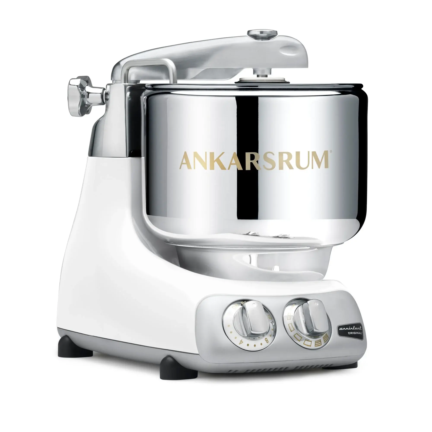Ankarsrum Ankarsrum Assistent® Original Stand Mixer, 7 Qt. - Gloss White Gloss