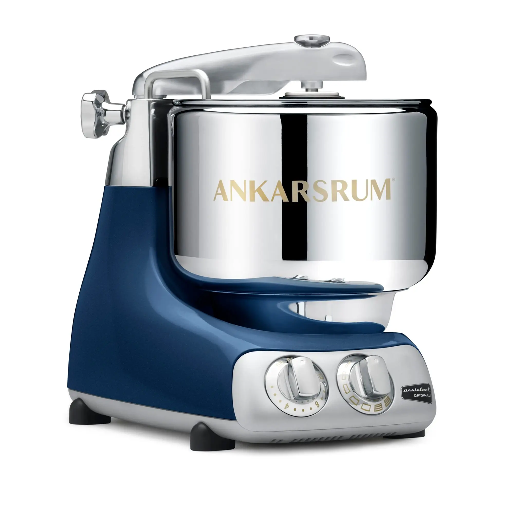 Ankarsrum Ankarsrum Assistent® Original Stand Mixer, 7 Qt. - Ocean Blue Metallic Gloss