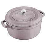 Samantha J Quade & Samuel "Sam" H Lockhart Registry PROMO Staub 7-qt Round Dutch Oven - Lilac | Samantha J Quade & Samuel "Sam" H Lockhart Registry