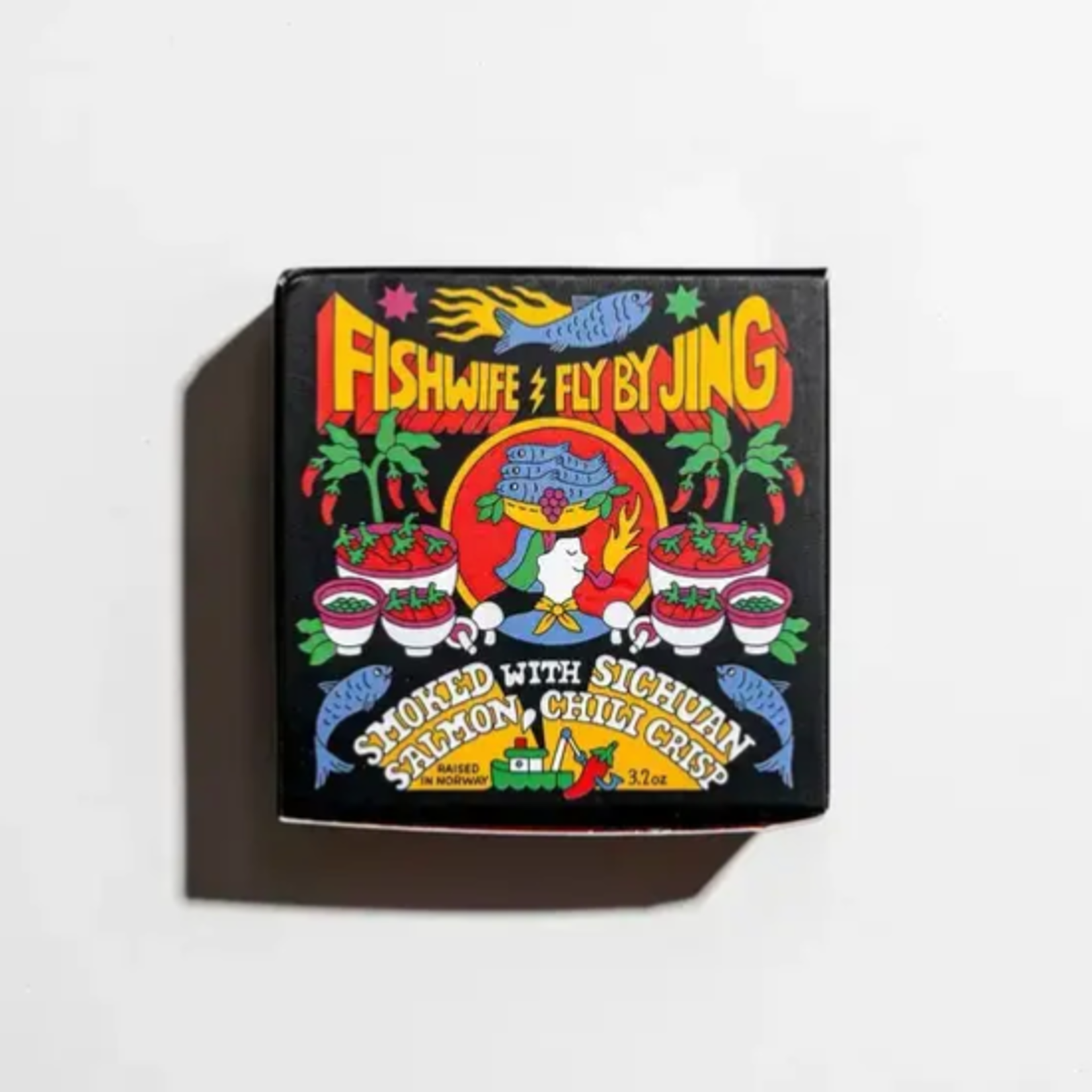 Samantha J Quade & Samuel "Sam" H Lockhart Registry Fishwife Smoked Salmon with Fly By Jing Sichuan Chili Crisp | Samantha J Quade & Samuel "Sam" H Lockhart Registry